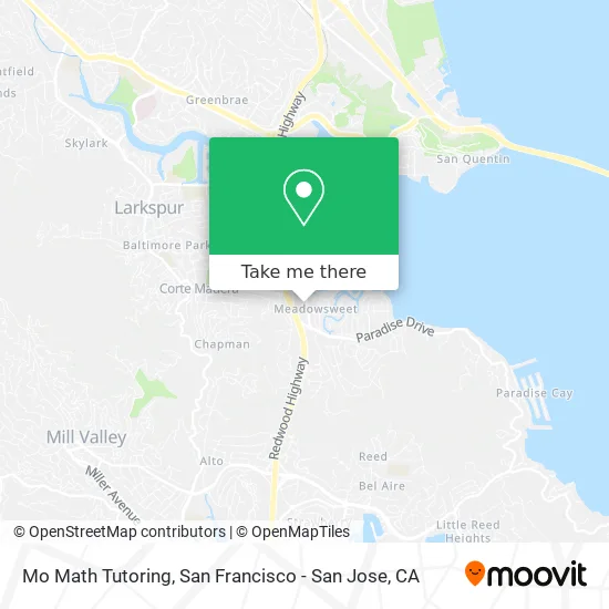 Mo Math Tutoring map
