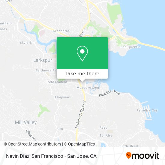 Nevin Diaz map