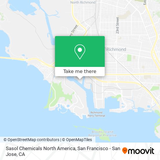 Sasol Chemicals North America map