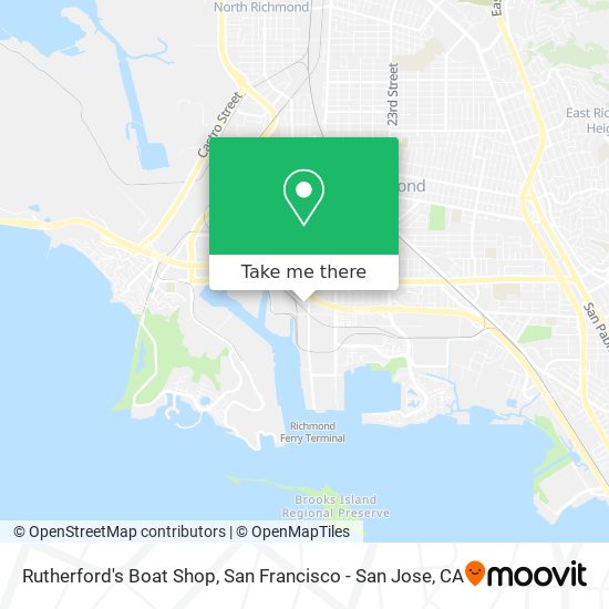 Mapa de Rutherford's Boat Shop