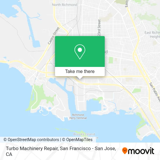 Mapa de Turbo Machinery Repair