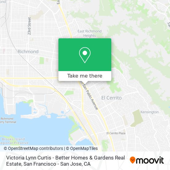 Victoria Lynn Curtis - Better Homes & Gardens Real Estate map