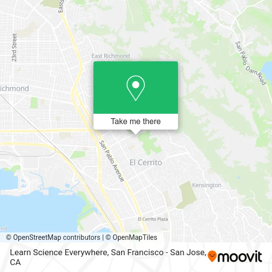 Learn Science Everywhere map