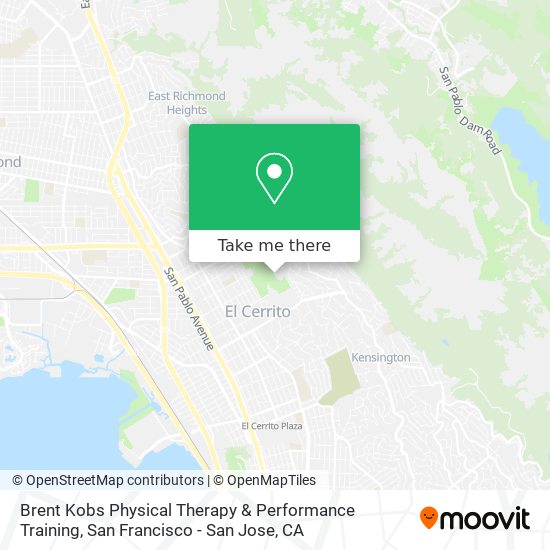 Mapa de Brent Kobs Physical Therapy & Performance Training