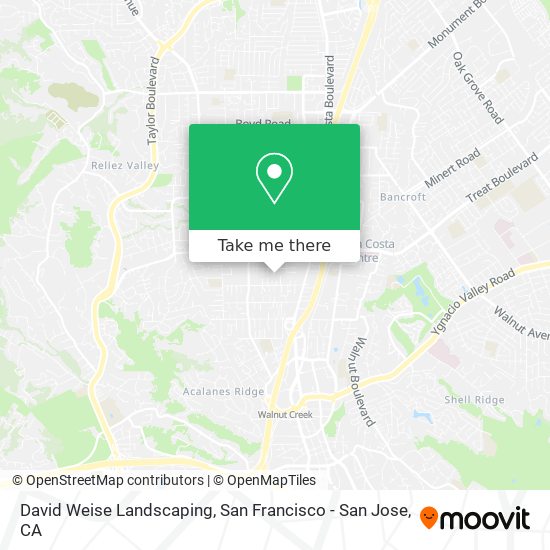 David Weise Landscaping map