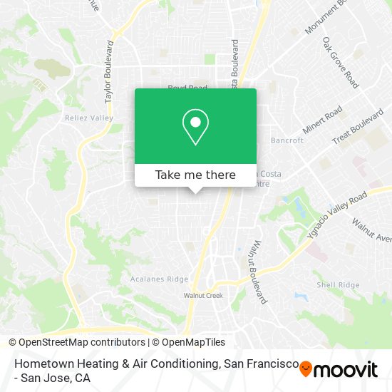 Mapa de Hometown Heating & Air Conditioning