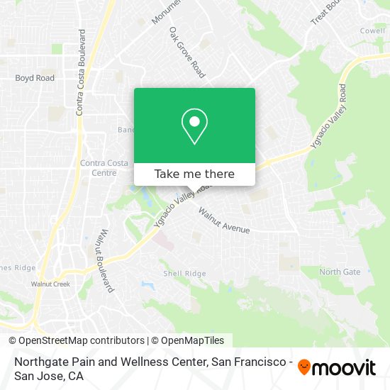 Mapa de Northgate Pain and Wellness Center