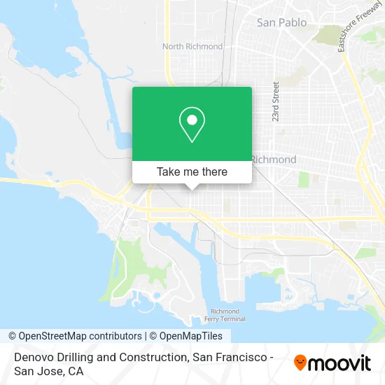 Mapa de Denovo Drilling and Construction