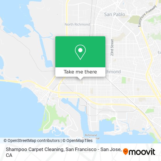 Mapa de Shampoo Carpet Cleaning