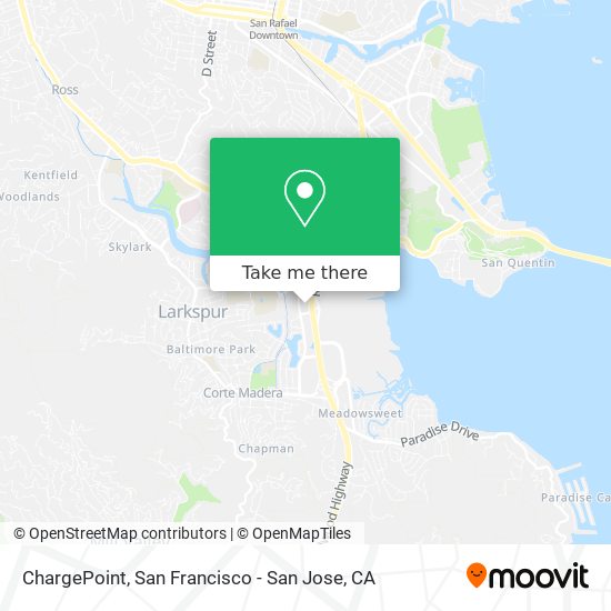 ChargePoint map