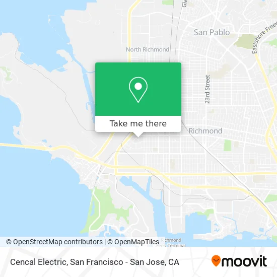 Mapa de Cencal Electric