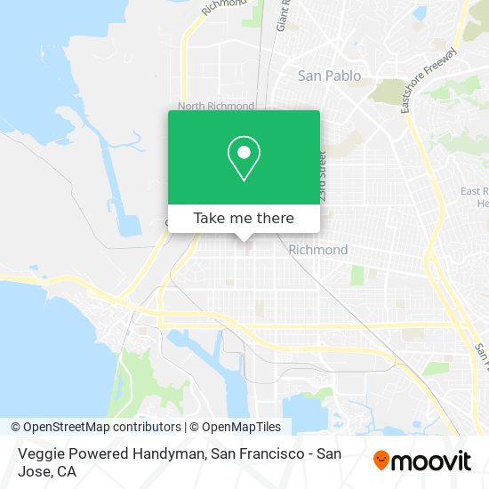 Veggie Powered Handyman map