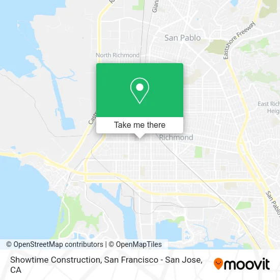 Mapa de Showtime Construction