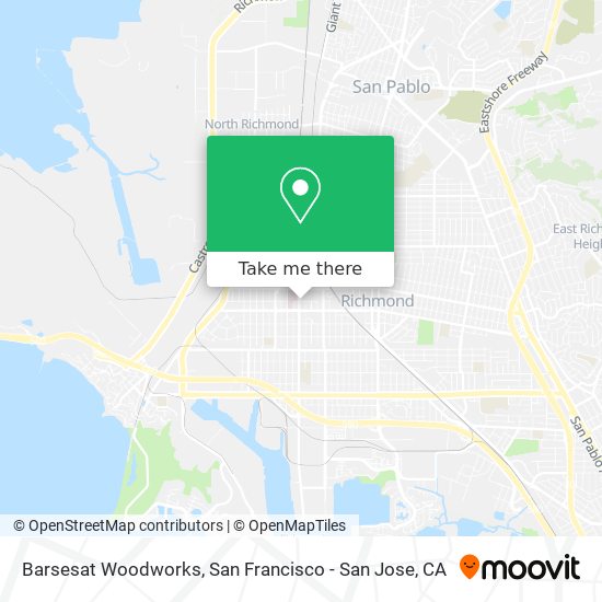 Barsesat Woodworks map