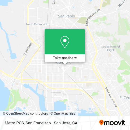 Metro PCS map