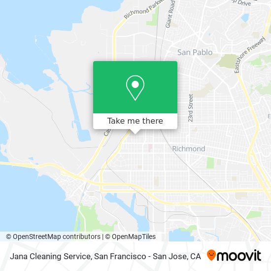 Jana Cleaning Service map