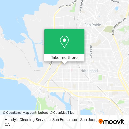Handy's Cleaning Services map