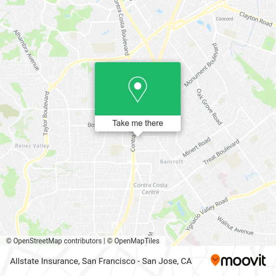 Allstate Insurance map