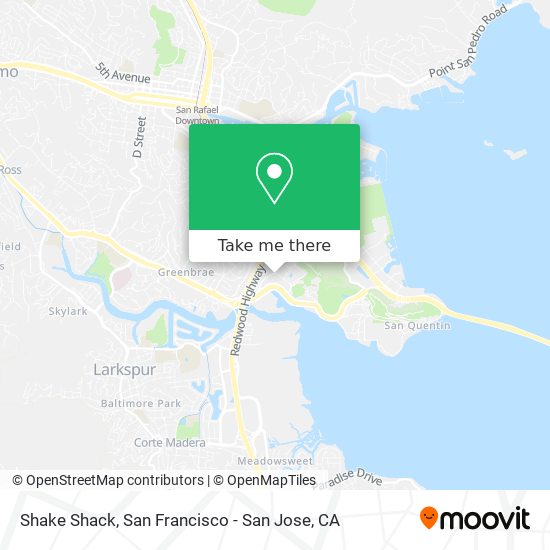 Shake Shack map