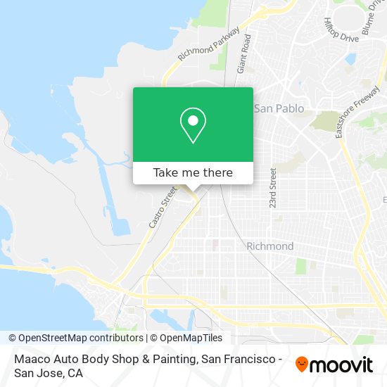 Maaco Auto Body Shop & Painting map