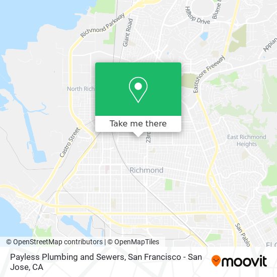 Payless Plumbing and Sewers map