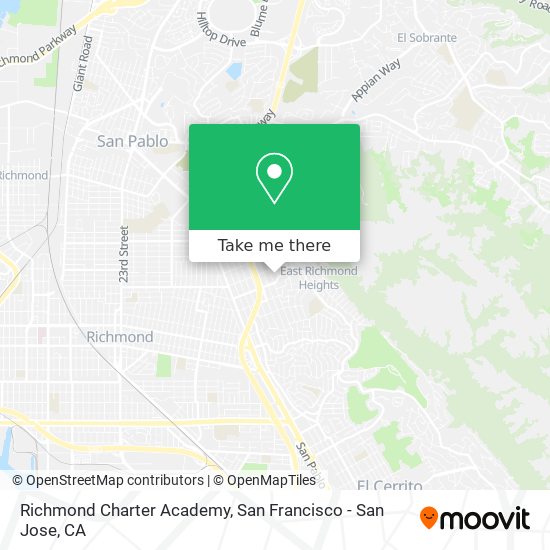 Richmond Charter Academy map