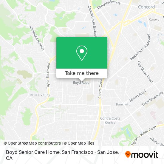 Mapa de Boyd Senior Care Home