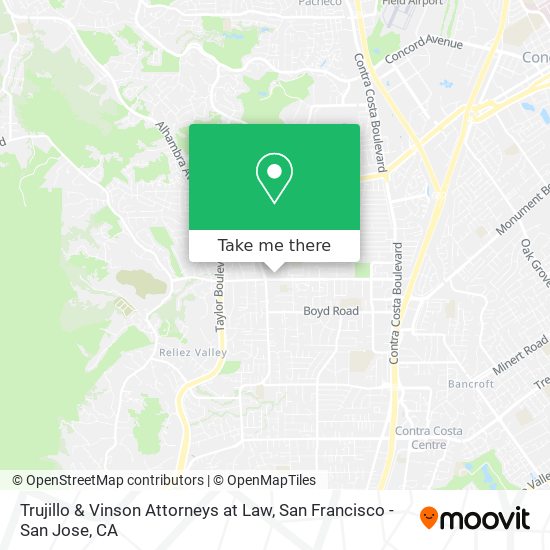 Mapa de Trujillo & Vinson Attorneys at Law