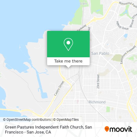 Mapa de Green Pastures Independent Faith Church