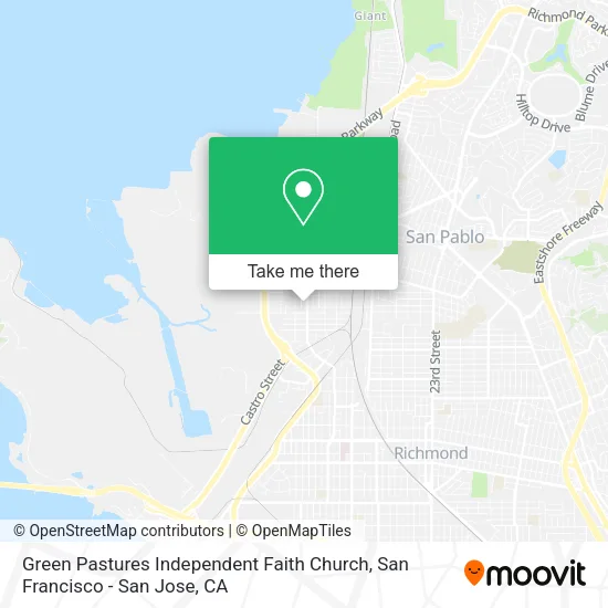 Green Pastures Independent Faith Church map