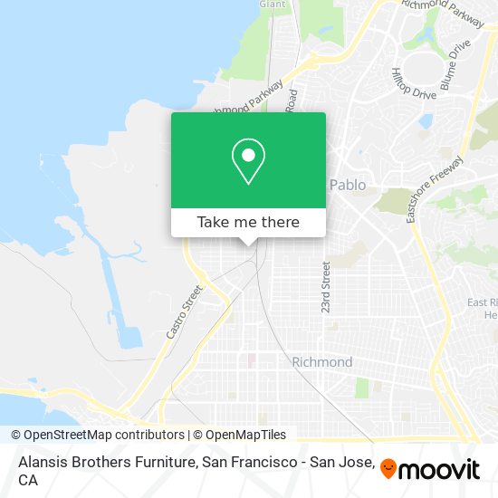 Alansis Brothers Furniture map