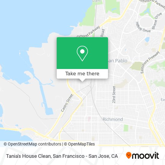 Mapa de Tania's House Clean