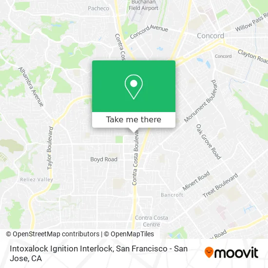 Intoxalock Ignition Interlock map