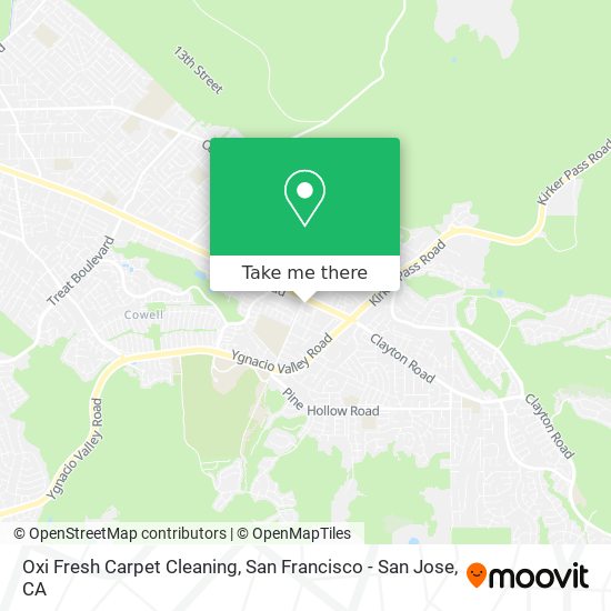 Oxi Fresh Carpet Cleaning map