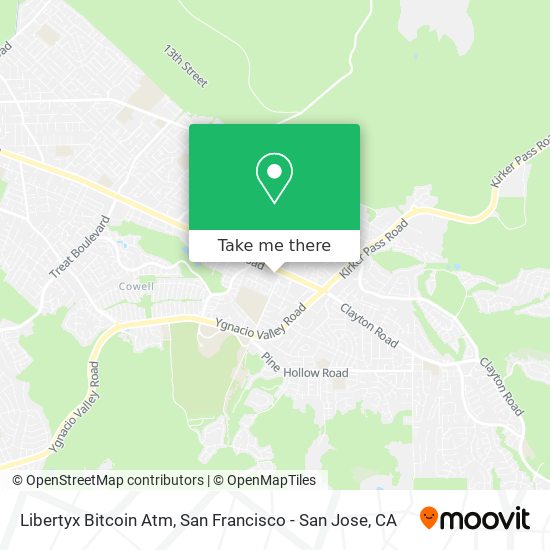 Libertyx Bitcoin Atm map