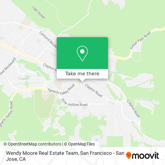 Mapa de Wendy Moore Real Estate Team