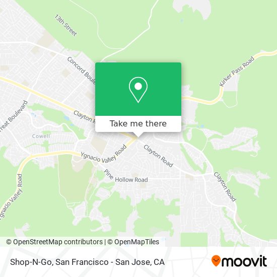 Shop-N-Go map