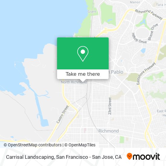 Carrisal Landscaping map