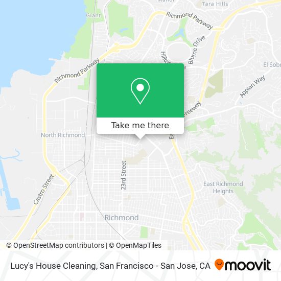 Mapa de Lucy's House Cleaning