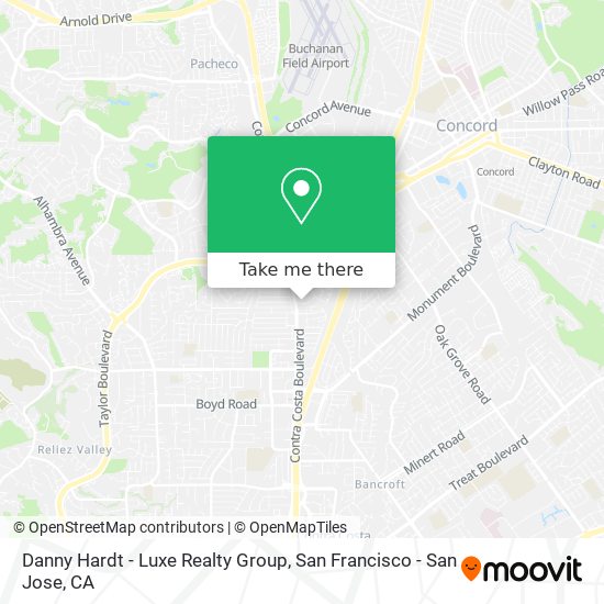 Danny Hardt - Luxe Realty Group map