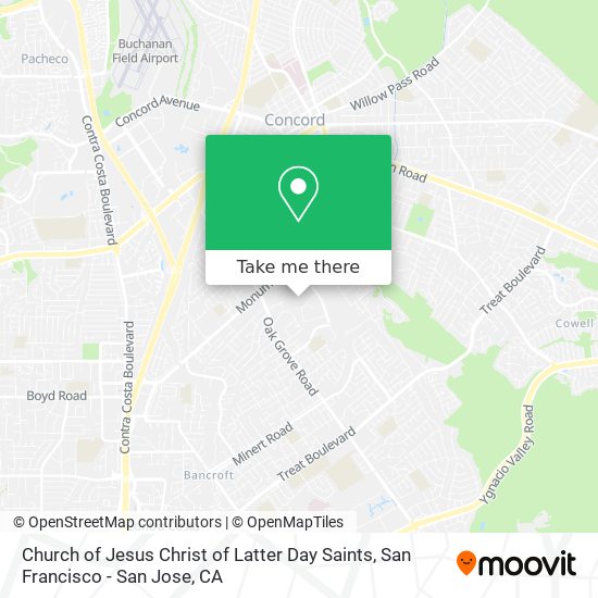 Church of Jesus Christ of Latter Day Saints map