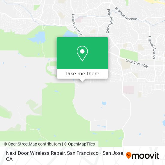 Next Door Wireless Repair map