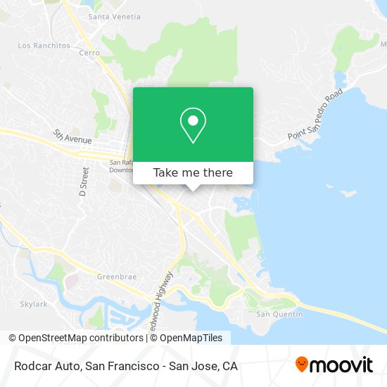 Rodcar Auto map