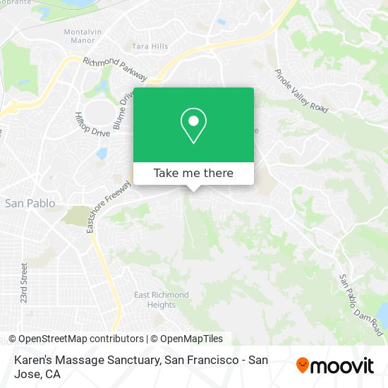 Mapa de Karen's Massage Sanctuary