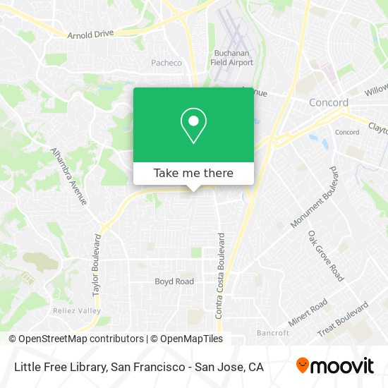 Little Free Library map