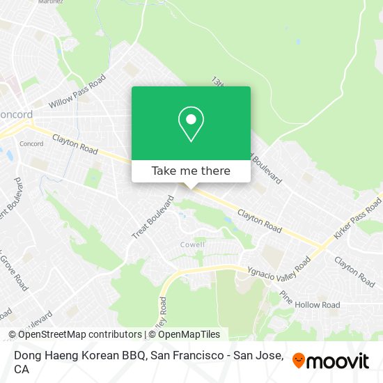 Dong Haeng Korean BBQ map