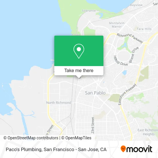 Mapa de Paco's Plumbing