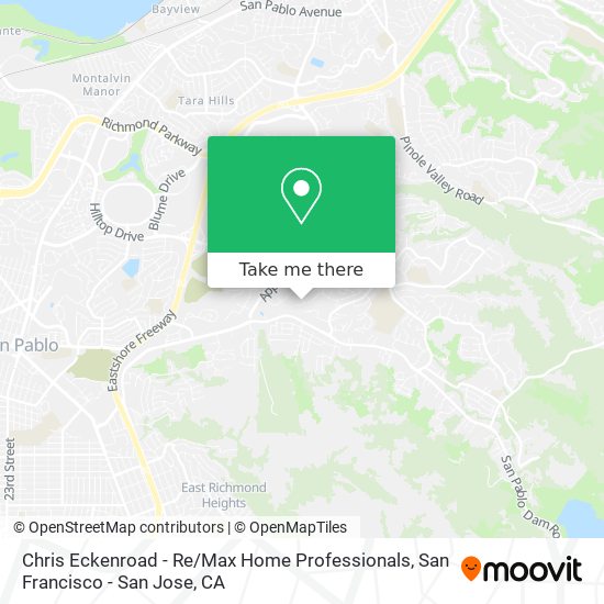 Mapa de Chris Eckenroad - Re / Max Home Professionals