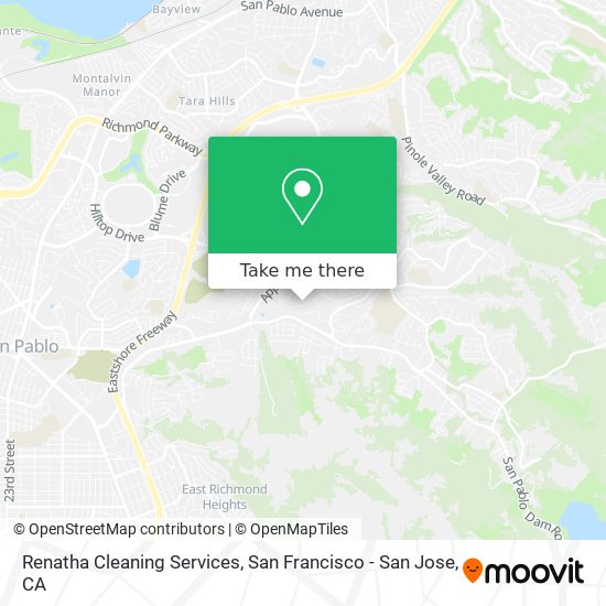 Renatha Cleaning Services map