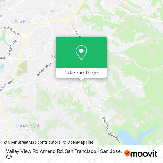 Valley View Rd:Amend Rd map